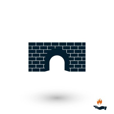 Köprü simge vektör, düz tasarım en iyi vektör simgesi