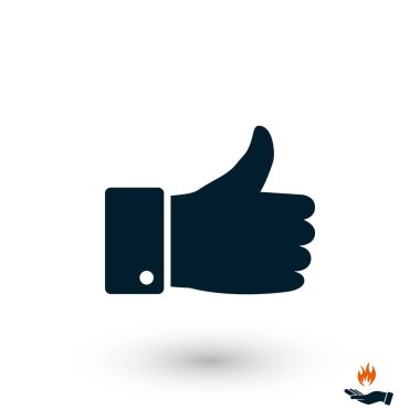 el. iyi vektör, düz tasarım en iyi vektör simgesi