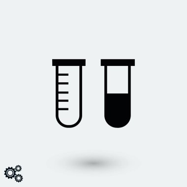 tüpler simge vektör, düz tasarım en iyi vektör simgesi