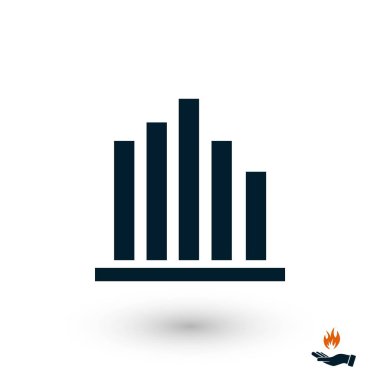 grafik vektör simgesi, düz tasarım en iyi vektör simgesi
