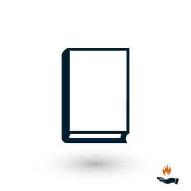 vektör simgeler kitap, tasarım en iyi vektör simgesi düz