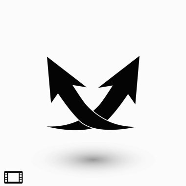 ok simgesi, vektör, düz tasarım en iyi vektör simgesi