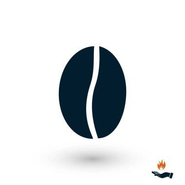 kahve vektör simgesi, düz tasarım en iyi vektör simgesi