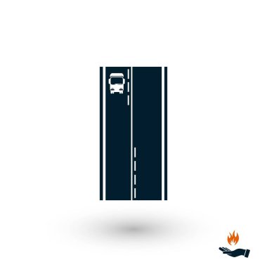 Ekibimizi trucki simgesi, düz tasarım en iyi vektör simgesi