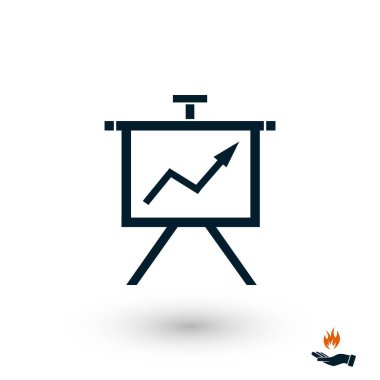 Simge vektör, düz tasarım en iyi vektör simgesi Finans