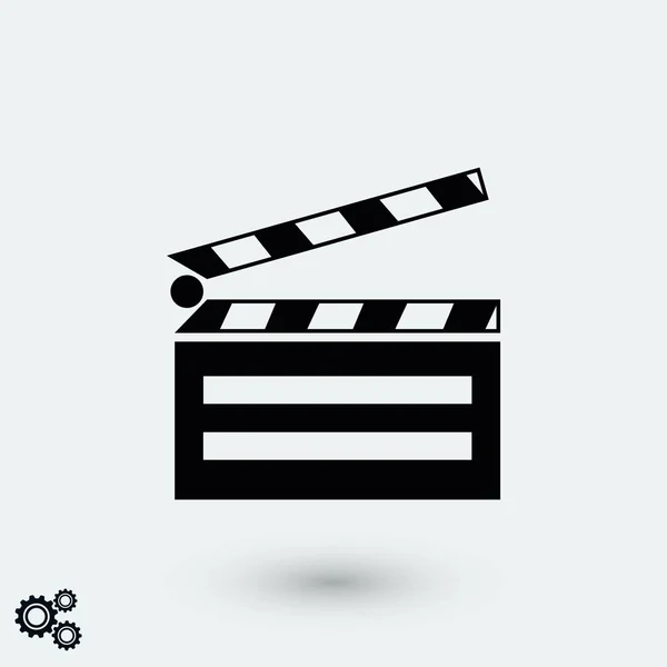 Conjunto Ícones Cinematografia Ícone Cinema Design Plano Melhor Ícone Vetorial —  Vetores de Stock