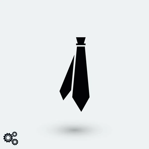 Векторний Значок Краватки Плоский Дизайн Найкращий Векторний Значок — стоковий вектор