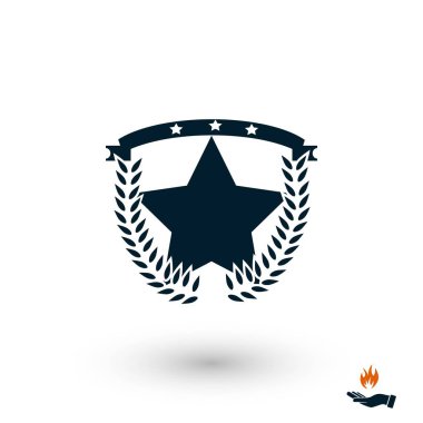 buğday vektör yıldız, düz tasarım en iyi vektör simgesi