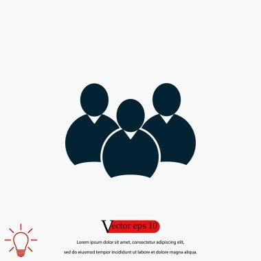 Gro, düz en iyi vektör iconup simge tasarlamak vektör