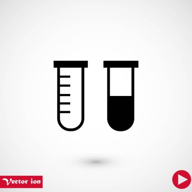 tüpler simge vektör, düz tasarım en iyi vektör simgesi