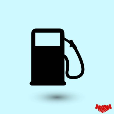 gaz vektör simgesi, düz tasarım en iyi vektör simgesi