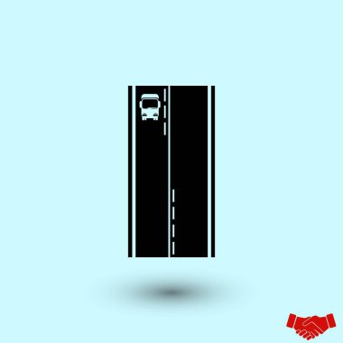 Ekibimizi trucki simgesi, düz tasarım en iyi vektör simgesi