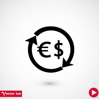 para simge vektör, düz tasarım en iyi vektör simgesi