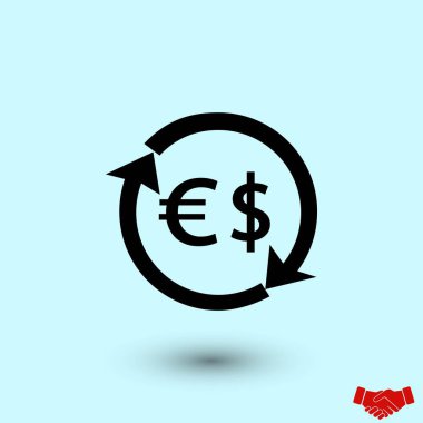 para simge vektör, düz tasarım en iyi vektör simgesi