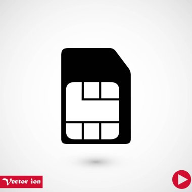 SIKart simgesi, düz tasarım en iyi vektör simgesi