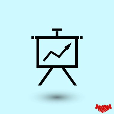 Simge vektör, düz tasarım en iyi vektör simgesi Finans
