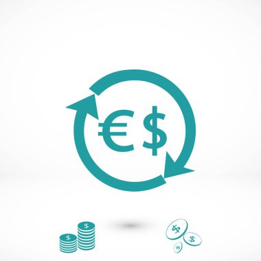 para simge vektör, düz tasarım en iyi vektör simgesi