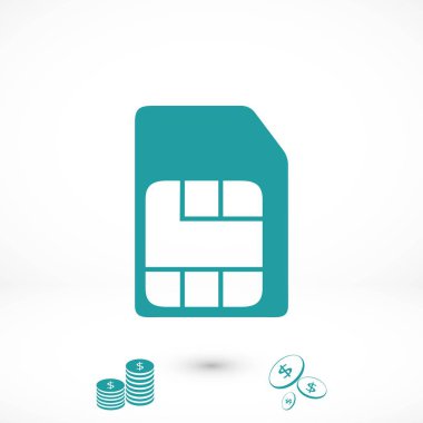 SIKart simgesi, düz tasarım en iyi vektör simgesi