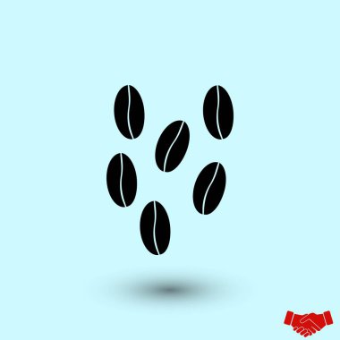 kahve vektör simgesi, düz tasarım en iyi vektör simgesi