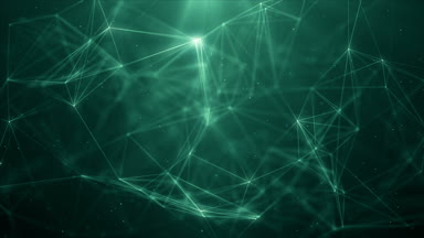 Plexus soyut ağ teknolojisi bilimi arka plan döngüsü