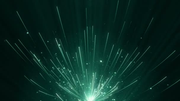 Particles Dust Bokeh Abstract Light Motion Titles Cinematic Background Loop — Stock Video