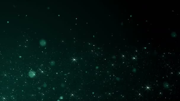 粒子塵ボケ抽象光モーション タイトル映画背景ループ — ストック動画