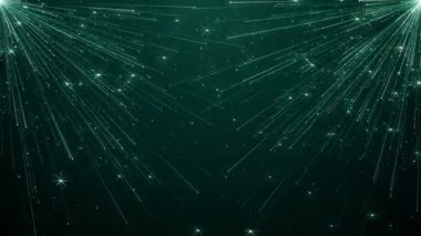 Toz parçacıkları bokeh soyut hareket ışık başlık sinematik arka plan döngü