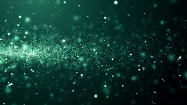 Particles Dust Bokeh Abstract Light Motion Titles Cinematic Background Loop — Stock Video