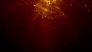 Toz parçacıkları bokeh soyut hareket ışık başlık sinematik arka plan döngü