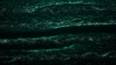 Toz parçacıkları bokeh soyut hareket ışık başlık sinematik arka plan döngü