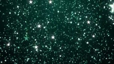 Toz parçacıkları bokeh soyut hareket ışık başlık sinematik arka plan döngü