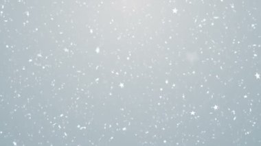 Parçacıklar beyaz iş temiz parlak parıltı bokeh toz arka plan döngü