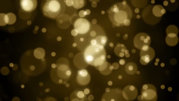 Particules or bokeh paillettes prix poussière abstraite fond boucle