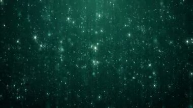 Toz parçacıkları bokeh soyut hareket ışık başlık sinematik arka plan döngü