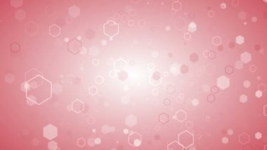 Toz parçacıkları bokeh soyut hareket ışık başlık sinematik arka plan döngü