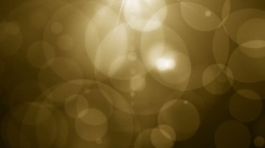 Parçacıklar altın bokeh sim ödülleri toz soyut arkaplan döngüsü