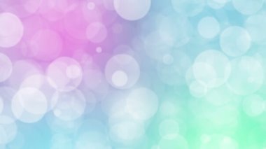Parçacık pastel renk işi parlak parıltı bokeh tozu soyut arkaplan döngüsü