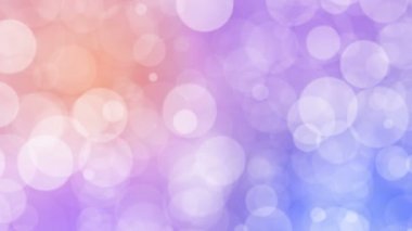 Parçacık pastel renk işi parlak parıltı bokeh tozu soyut arkaplan döngüsü