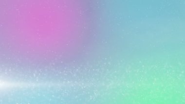 Parçacık pastel renk işi parlak parıltı bokeh tozu soyut arkaplan döngüsü