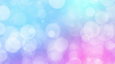 Parçacık pastel renk işi parlak parıltı bokeh tozu soyut arkaplan döngüsü