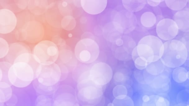 Particules pastel couleur entreprise propre brillant paillettes bokeh poussière abstrait fond boucle 