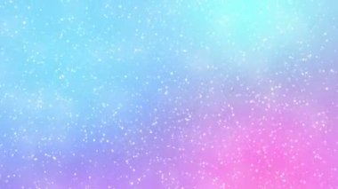 Parçacık pastel renk işi parlak parıltı bokeh tozu soyut arkaplan döngüsü