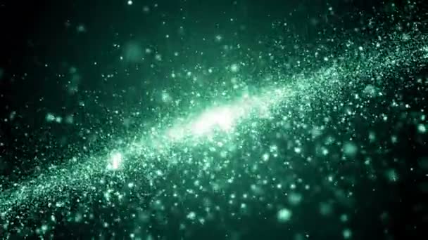 Particles Dust Bokeh Abstract Light Motion Titles Cinematic Background Loop — Stock Video