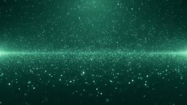 Toz parçacıkları bokeh soyut hareket ışık başlık sinematik arka plan döngü