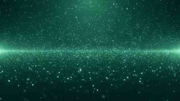 Particles Dust Bokeh Abstract Light Motion Titles Cinematic Background Loop — Stock Video