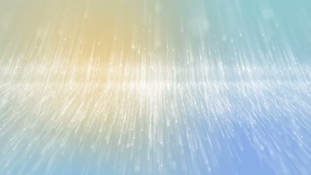 Particles Pastel Color Business Clean Bright Glitter Bokeh Dust Abstract — Stock Video