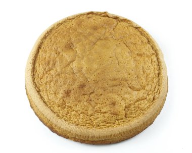 sünger kek yakın çekim-üstten görünüm