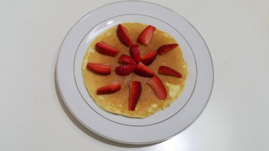 Ev yapımı kek akçaağaç şurubu - amatör fotoğraf