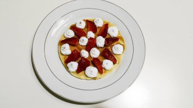 Ev yapımı kek akçaağaç şurubu - amatör fotoğraf