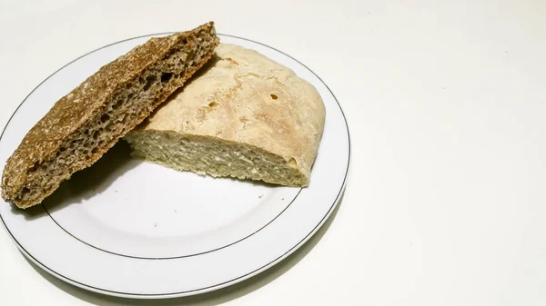 Pane Fatto Casa Foto Amatoriale — Foto Stock